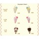 Mademoiselle Pearl Ice Cream Bags and Headbow(Reservation/3 Colours/Full Payment Without Shipping)